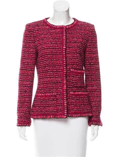 chanel wool jacket.